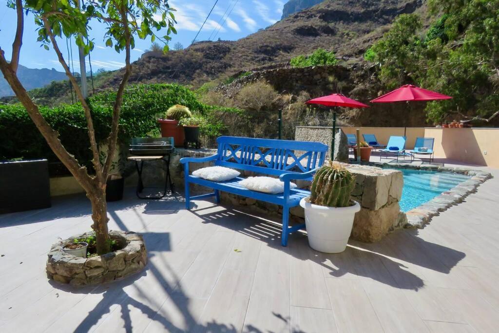 Casa Con Piscina Privada En Cercados De Espino * Las Casillas (Mogan)